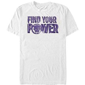 Marvel Avengers Classic - Panther Power Unisex Crew neck T-Shirt White XL