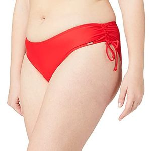 Schiesser Bikinibroek voor dames, hoge taille, bikinibroekje, rood, 40
