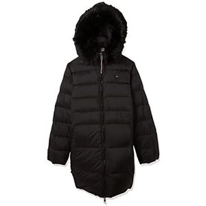 Tommy Hilfiger Gewatteerde jassen voor dames, Zwart (zwart), XXS