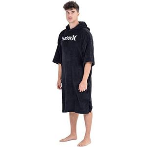 Hurley ONE and ONLY poncho 2022 zwart