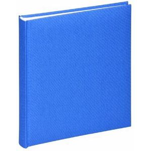Pagna 10804-06 Fotoalbum 210 x 250 mm 40 pagina's, linnen omslag, wit fotokarton Kleur: blauw