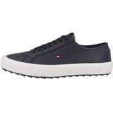 Tommy Hilfiger - Core Vulc Cleated LTH - Sneaker - Woestijn Hemel - Leer