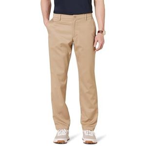 Amazon Essentials Heren atletische fit stretch golfbroek (verkrijgbaar in groot en lang), kaki bruin, 28W x 29L