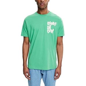 ESPRIT Heren T-shirt, 310/groen, S