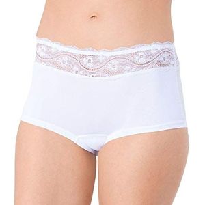 Triumph Dames Lovely Micro Short, wit (white 0003), maat 32 (fabrieksmaat: X-Small), wit, XS
