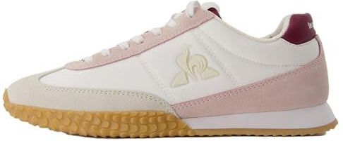 LE COQ SPORTIF - Veloce I - Sneakers - Wit/Beige/Roze - Leer