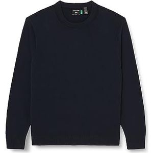 B&T Crewneck Sweater B&T Regular Fit Navy Blazer 2Xl