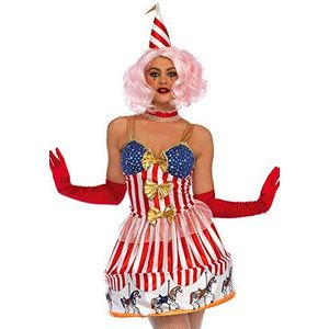 Leg Avenue Carousel Clown Kostüm, vielfarbig, Größe: Medium (EUR 38)