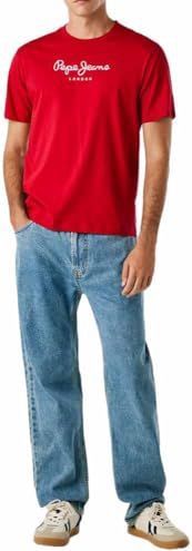 Pepe Jeans - Eggo N - T-shirt - Heren - Korte Mouwen