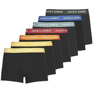 Jack & Jones - Heren Onderbroeken 7-Pack Boxers Weekmix Vito - Zwart - Maat L