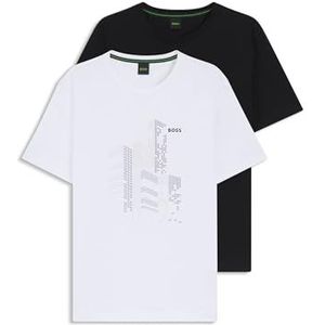 BOSS Menswear - Jersey T-shirts - Set van Twee - Stretchkatoen
