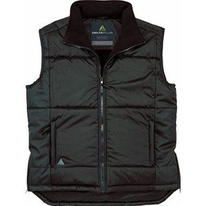 Delta Plus – vest van polyester, pongé, PVC, zwart, maat XL