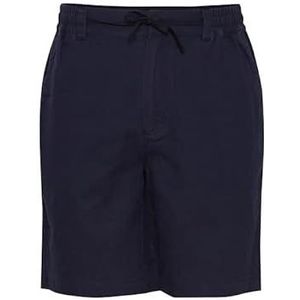 CASUAL FRIDAY Heren CFRand 0050 Linen Mix Shorts, 194013/Dark Navy, S, 194013/Dark Navy, S