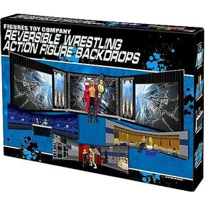 Omkeerbare Worstelen Actiefiguur Achtergrond Diorama's voor WWE Worstelen Actiefiguren