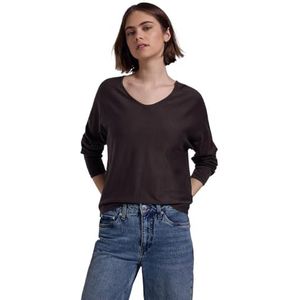 STREET ONE STUDIO Dames F303226 Pullover Sweater, Plummy Brown, 14, Plummy Bruin, 40