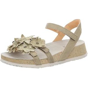 Think Koak 7010 Damessandalen, chroomvrij, gelooid, duurzame slingback sandalen, maat 40 EU, sage combi 7010, 40 EU