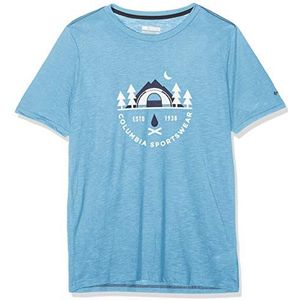 Columbia T-shirt met korte mouwen voor heren, NELSON POINT GRAPHIC SHORT SLEEVE TEE, polyester/modal, 1773021