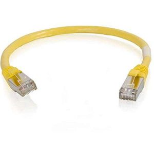 C2G 5M Cat5e Ethernet netwerk Patch kabel (STP) Booted & Shielded geel