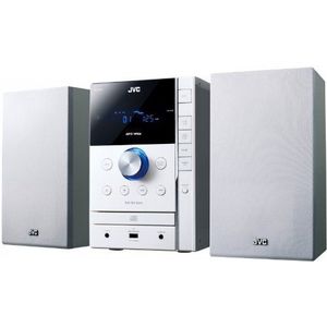 JVC UX-G395WE 2-weg CD-microsysteem (MP3/WMA-speler, FM-tuner, AUX-IN, USB 2.0) wit