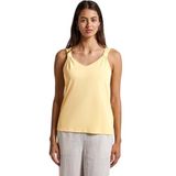 STREET ONE - Top - Lichtgeel - Mouwloos - V-hals - Effen