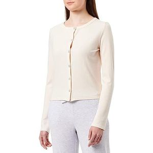 Triumph Women's Natural Spotlight Rib Cardigan Pyjamabop, Fresh Powder, 40, Fresh Powder, 40