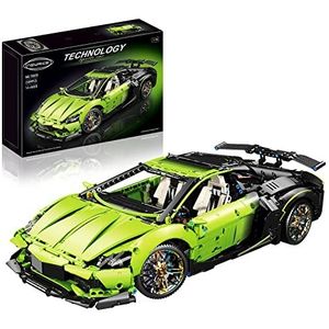 Newrice Super Sports Modelauto, raceauto, schaal 1:10, voor volwassenen en jongens/meisjes van 14 jaar en ouder, verzamelobject, 2209 stukjes