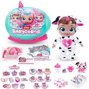 Babycorns Series 1, Puppy (Bowie), pluche babypop speelgoed, large (35cm)