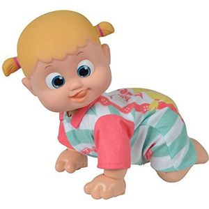 Simba 105143250 - Bouncin Babies Bonny: Interactieve pop met stemreactie en 360° kruipfunctie - Geschikt voor kinderen vanaf 3 jaar