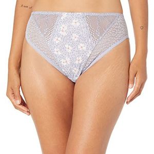 ELOMI Dames Lucie High Leg Brief Slip, Aleutian, XXL