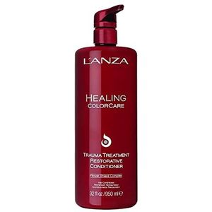 L’ANZA Healing ColorCare - Trauma Behandeling - Herstellende Conditioner - Fris, Verlengt De Levensduur Van Kleur, UV Bescherming, Hittebescherming (950 ml)