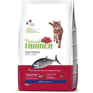Natural Trainer droogvoer voor volwassenen met tonijn, 3 kg