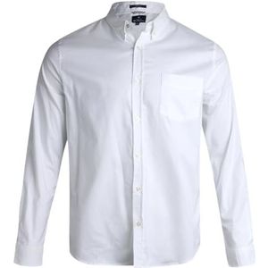 Ben Sherman Heren Majestic Classic, Wit/weelderige tuin, L