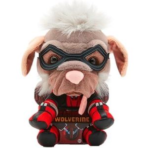 Disney Marvel Dogpool - Pluche figuur (26 cm) - Knuffel - Film Deadpool & Wolverine