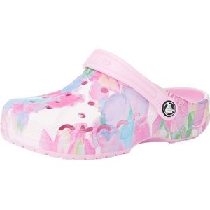 Crocs Baya Seasonal Printed Clog K Teenslippers voor vrije tijd en sportkleding, uniseks, Carnation, 36 EU