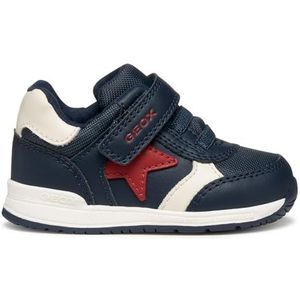 Geox Baby jongens B RISHON Boy First Walker Sho, Navy/Red, 19 EU, rood (navy red), 19 EU