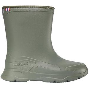 Viking Playrox Warm Snow Boot voor kinderen, uniseks, Olive Grey, 23 EU