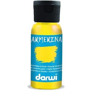 DARWI Armerina keramische verf, 50 ml, donkergeel