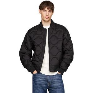 Tommy Hilfiger - ONION QUILTED BOMBER - Bomberjas - Zwart - Katoen