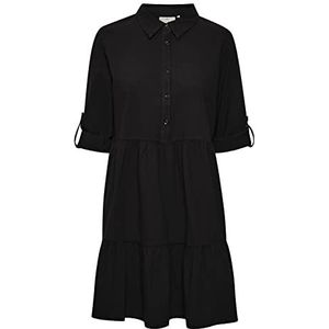 KAFFE Kanaya Casual jurk voor dames, Black Deep, 40