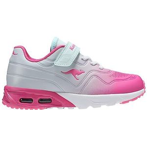 KangaROOS KX-Mega EV Sneakers voor dames, Daisy pink/Mint, 37 EU, Daisy Pink Mint, 37 EU