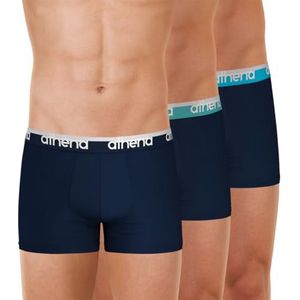 ATHENA - Easy Bio - Boxershorts - Marineblauw - Set van 3