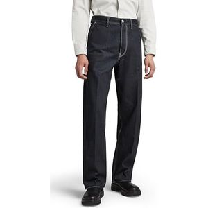 G-STAR RAW Heren Modson Straight Chino Broek, Blauw (Raw Denim D243-001), 30W / 32L, Blauw (Raw Denim D243-001), 30W x 32L