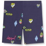 Desigual - Collage - Fietsshort - Korte Legging - Elastische Stof - Geborduurd Logodetail