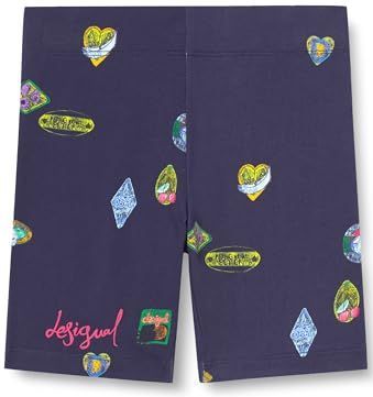 Desigual - Collage - Fietsshort - Korte Legging - Elastische Stof - Geborduurd Logodetail