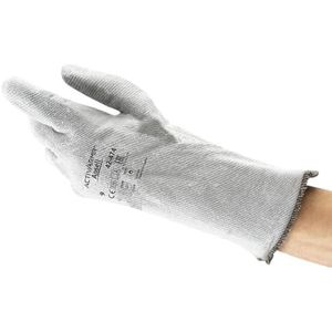 Ansell Crusader Flex 42-474 hittebestendige handschoenen, bescherming tegen mechanische en chemische stoffen bij industriële werkzaamheden, grijs, maat 9 (12 paar)