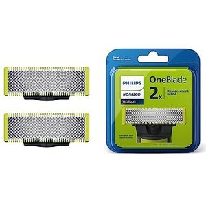 Philips Norelco QP220/80 OneBlade reservemessen, 2 stuks