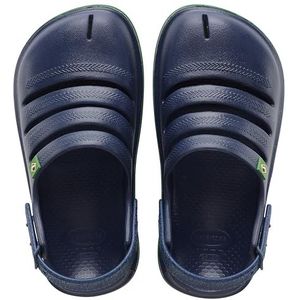 Havaianas Jongen Unisex Kids klomp Brasil Sandaal, blauw, 12/13 UK Kind, Blauw, 12/13 UK Child