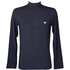 Emporio Armani Heren Mannen Mannen Sweater Soft Modal Sweatshirt, marineblauw, S