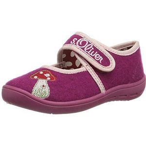 s.Oliver 32200 Meisjes Mary Jane Clogs & Slippers, Pink Fuxia 532, 27 EU