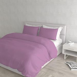 Italian Bed Linen Elegant beddengoed voor tweepersoonsbed, paars